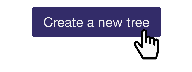 The create a new tree button